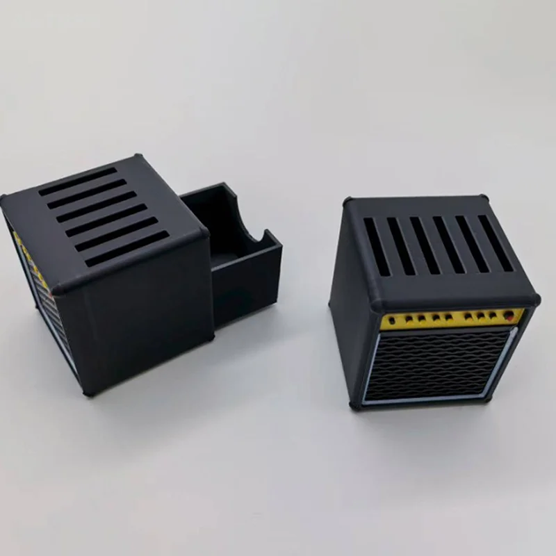 منظم اختيار الجيتار المحمول المطبوع ثلاثي الأبعاد؛ يأتي مع درج مدمج، مقاوم للماء والغبار #1