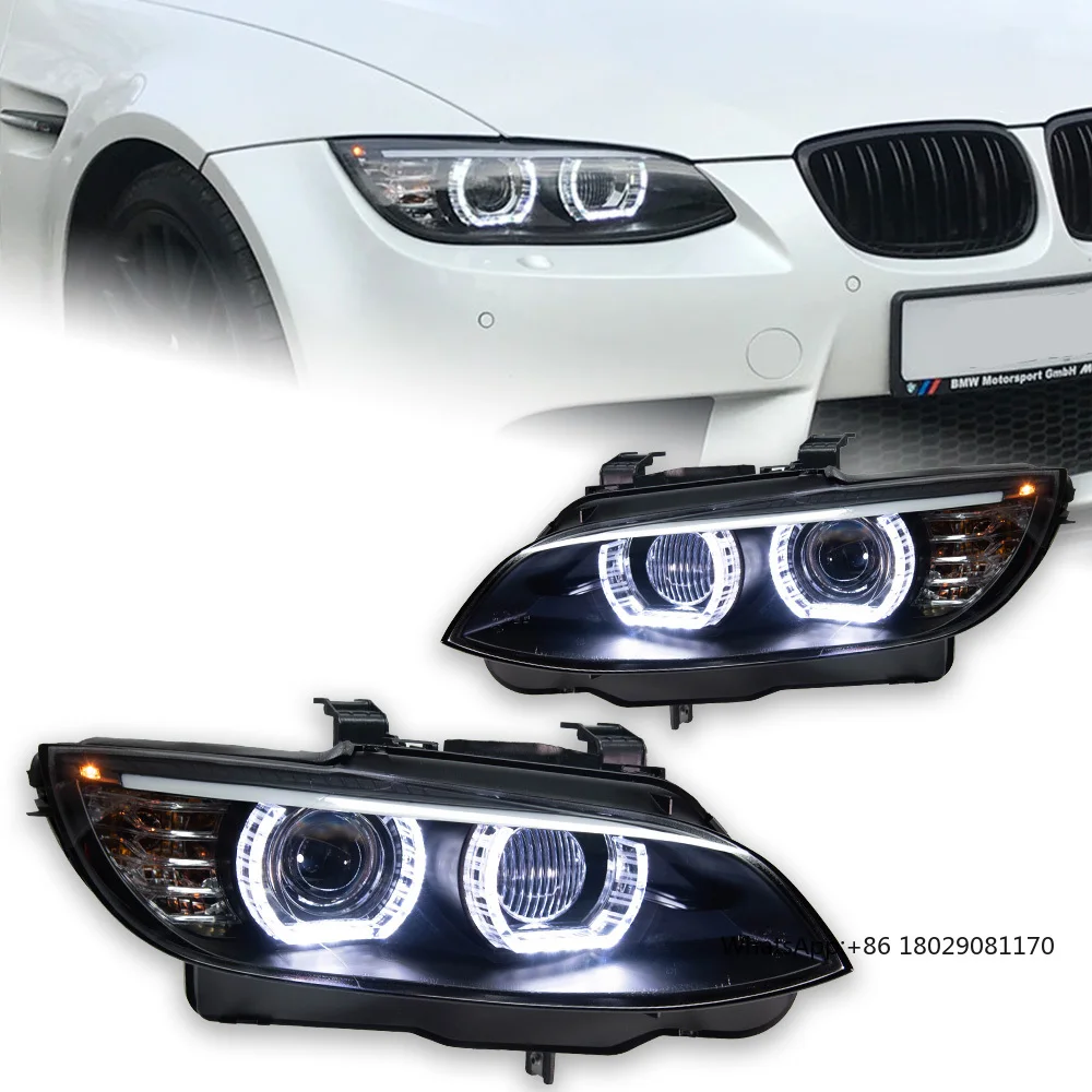 

Автомобильные фары для BMW E92 светодиодные фары 2005-2012 фары E93 M3 330i 335i фары проектор Drl автомобильные аксессуары