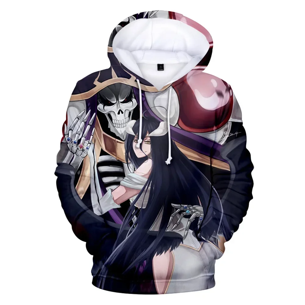 Anime Overlord 3D Print Oversized Women/Men Hoodie Sweatshirt Streetwear Hip Hop Pullover Hooded Jacket Cosplay Costumes cool