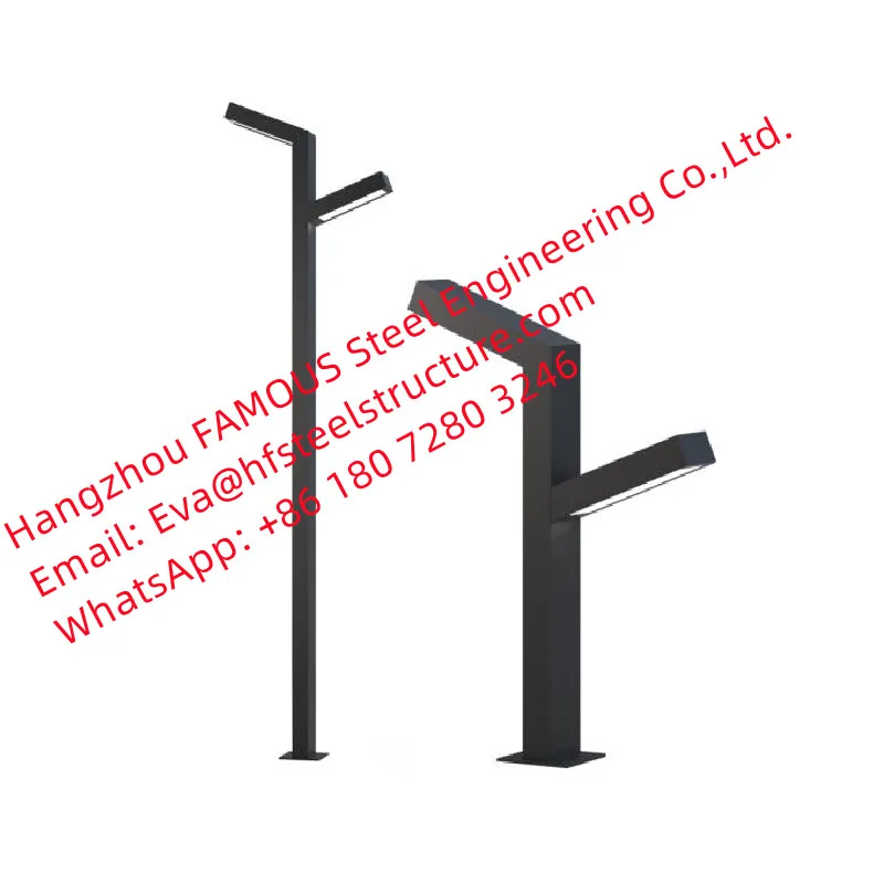 

Decorative Steel Galvanized LED Light Poles Outdoor Lighting