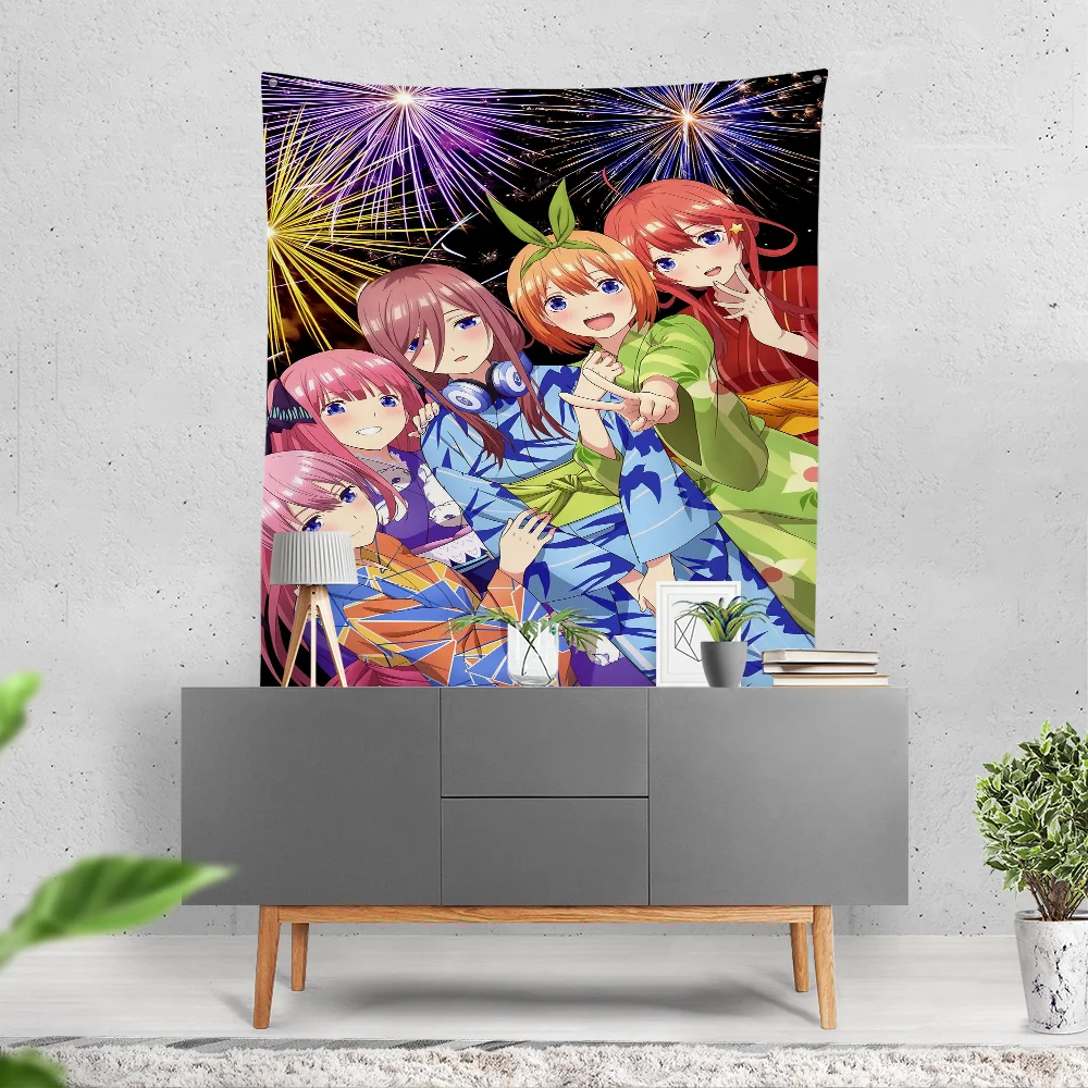 

The Quintessential Quintuplets Flag Banner Art Decoration Design Decor Vintage Structure Party Garden Flag Club Study Bedroom