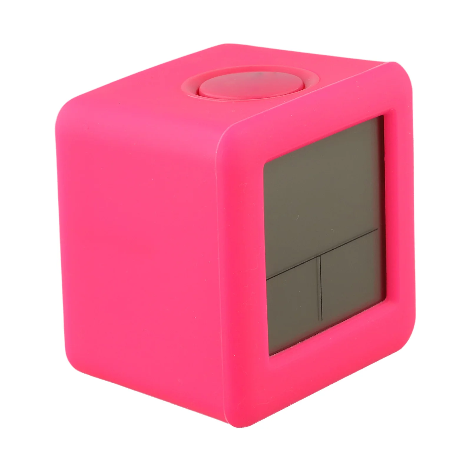 Digital Alarm Clock LCD Alarm Clock Night Stand Environmental Silicone Shell Modern Style Snooze Function For Kids