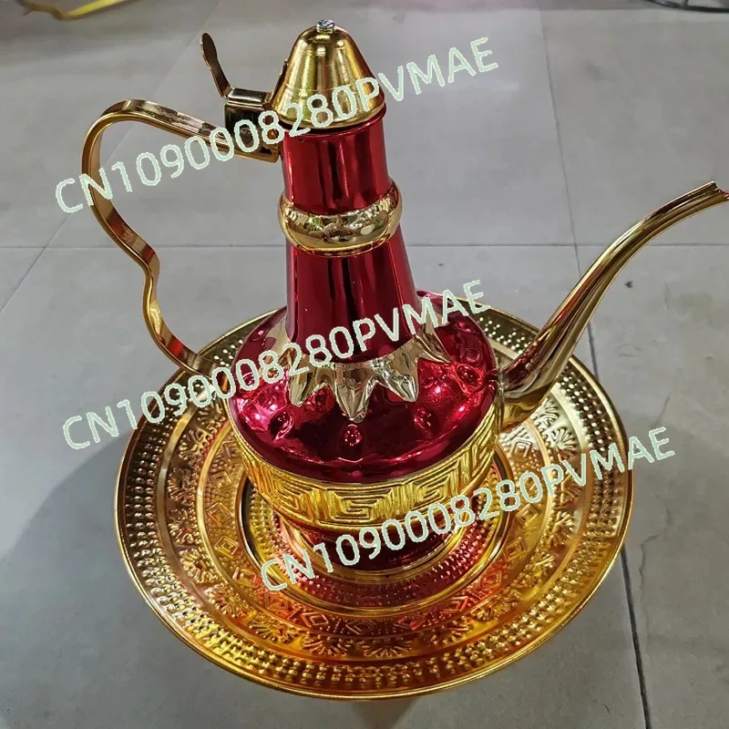 

Ethnic Style Hand Washing Pot Theme Restaurant Interior Decoration Uyghur Folk Gift Supplies Kettle