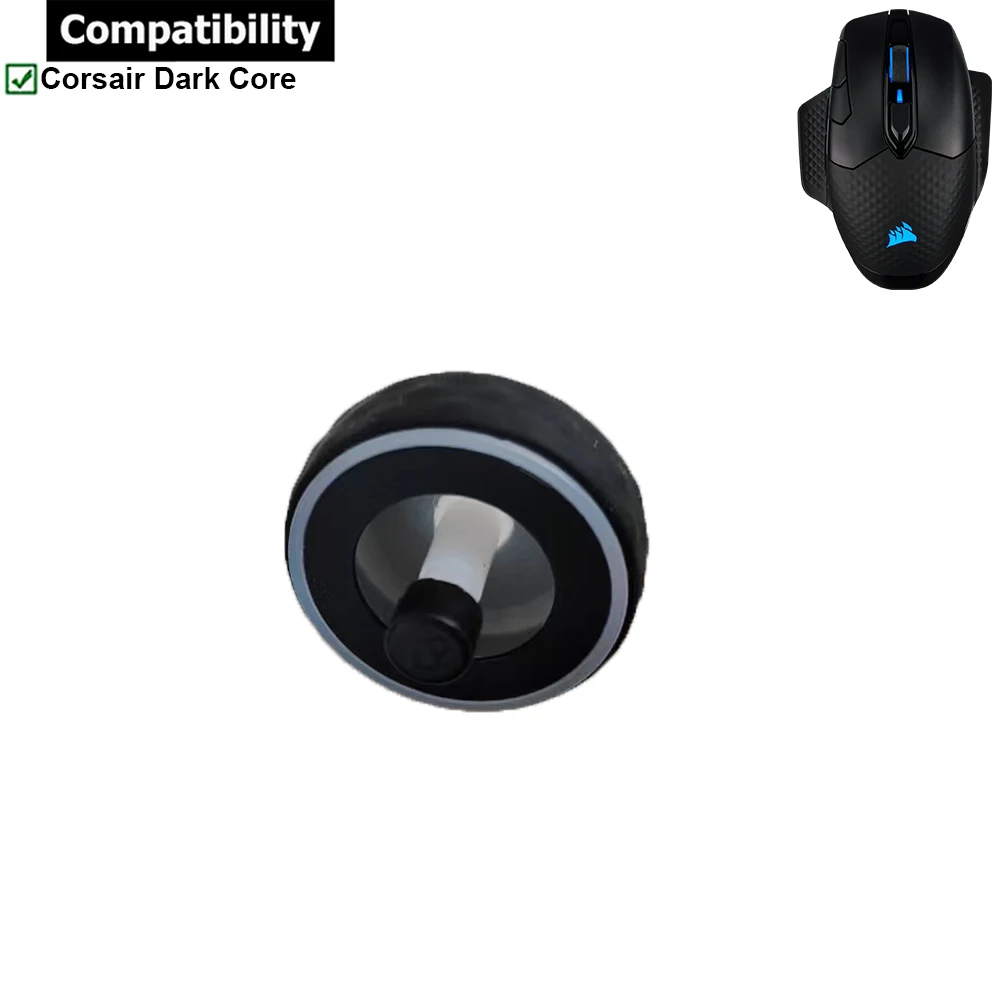 Reemplazo de la rueda de desplazamiento del rodillo del ratón, piezas de reparación para Corsair Dark Core RGB SE, rendimiento con cable, ratón inalámbrico para juegos