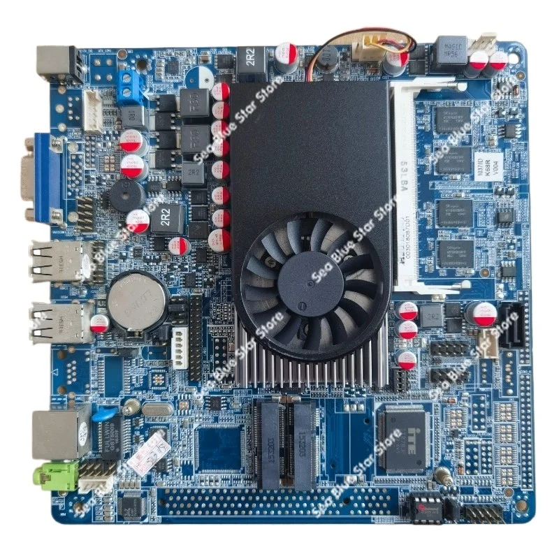 K68R ITX-LF1037U Integrated Cash Register Advertising Industrial  Board Integrated 2G Memory, Second-hand Disassembly Main Board
