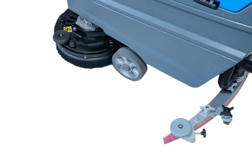 X75 เครื่องขัดพื้นแบบมืออาชีพเดินหลังเครื่องขัดพื้นเชิงพาณิชย์เครื่องทําความสะอาดกระเบื้องแปรงคู่เซรามิกไฟฟ้า