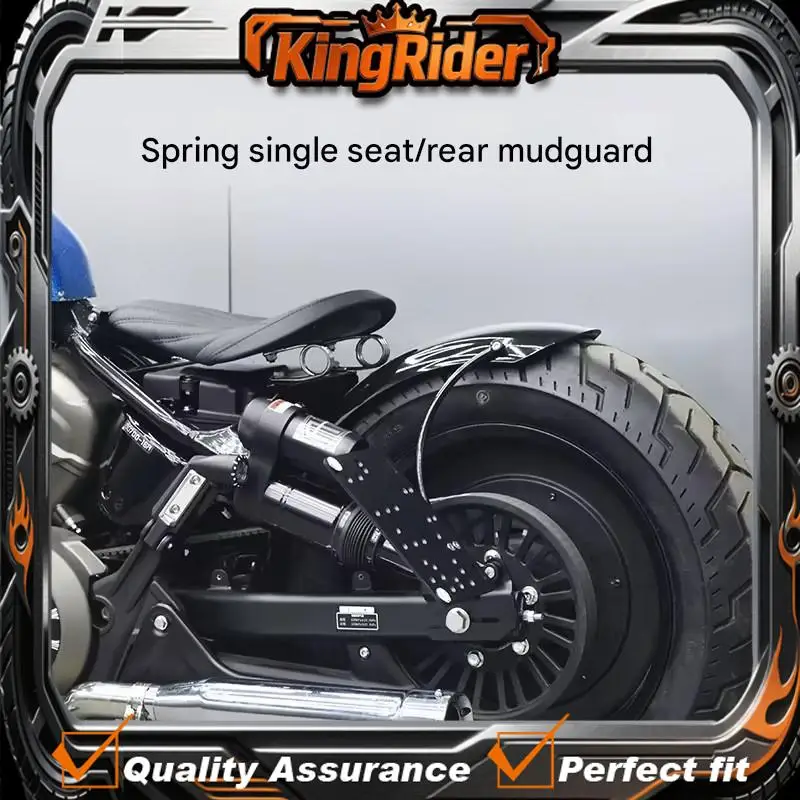 【Supreme quality】Solo Spring Seat + Short Tail Rear Fender for BENDA ROCK 707 Ultra 707Pro Single Seat Mudguard Kit