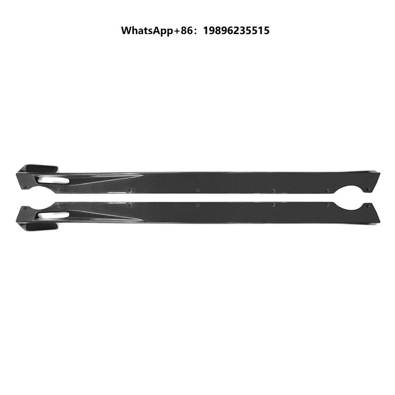 For X7 G07 2019-2022 Carbon Fiber Car Front Bumper Side Skirts Carbon Fiber G07 Side Skirts