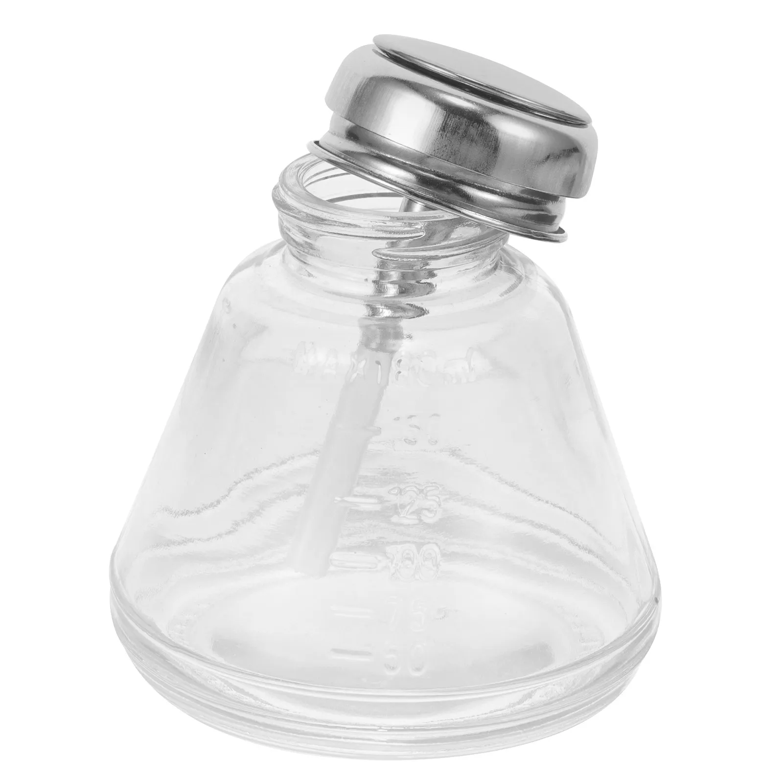 Leakproof Refillable Press Bottle for Alcohol Makeup Remover Cleaning Solutions Compact Lightweight Liquid Dispenser Travel
