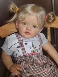 27.5inch Betty Handmade Reborn Doll Kit, Painted Unfinished DIY Blank Doll Accessories, Muñeca Reborn Kit for Art Making