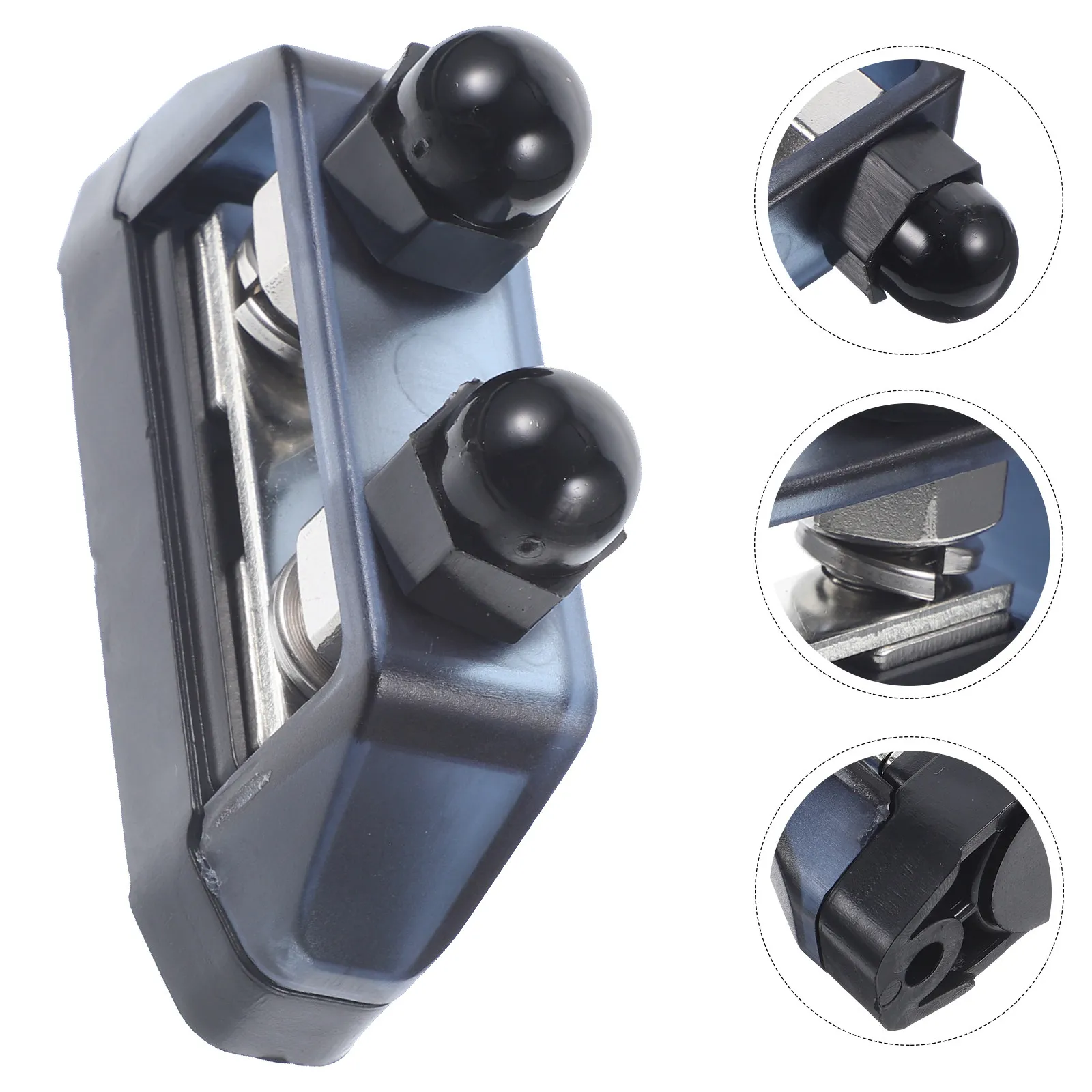 

Terminal Bus Bar 48V Distribution Block M10 Dual Screws for Car Distribution Block Terminal Bus Bar