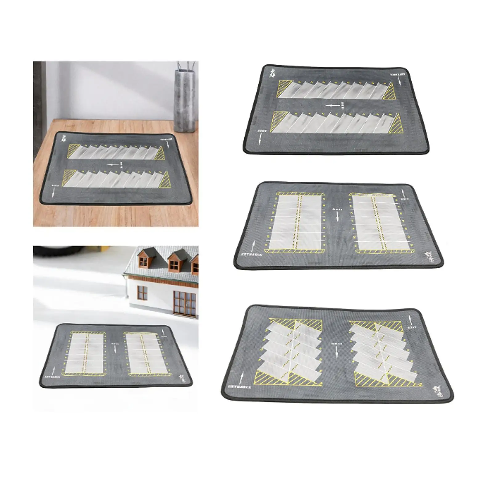 

Коврик для парковки 1/64, коллекция настольных декораций, подарок, масштаб 1/64, модель автомобиля, дисплей