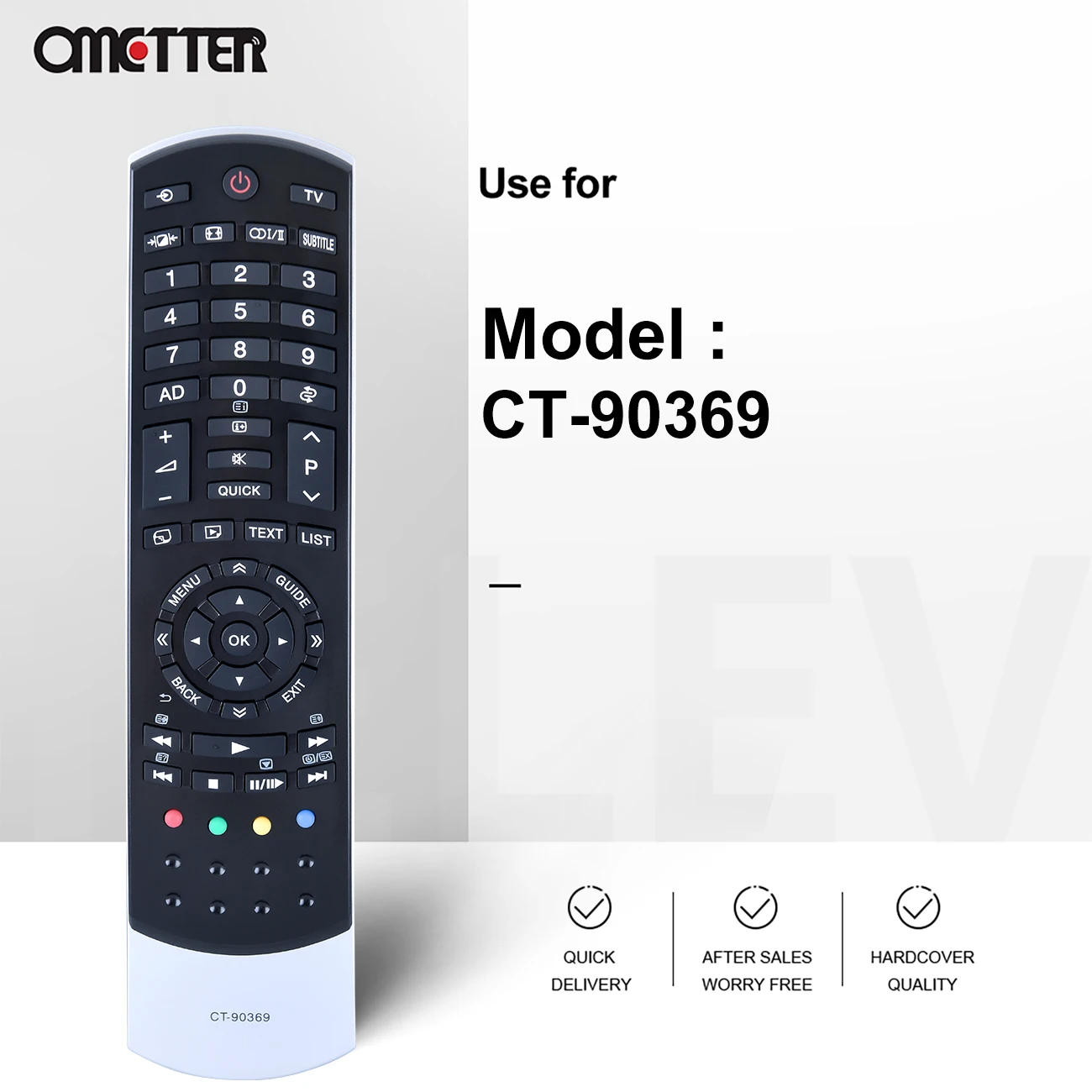 جديد لتوتوشيبا تلفزيون التحكم عن بعد CT-90369