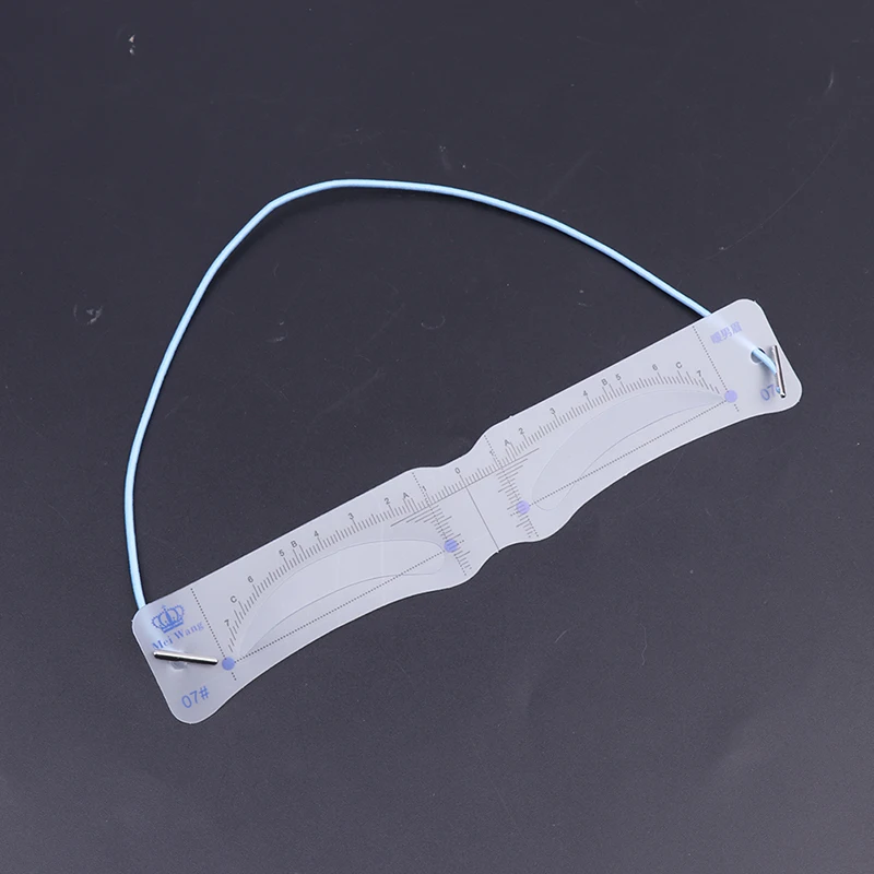 EyeblogugShaper-Règle souple réutilisable pour homme, outil de maquillage, bricolage, 12 pièces