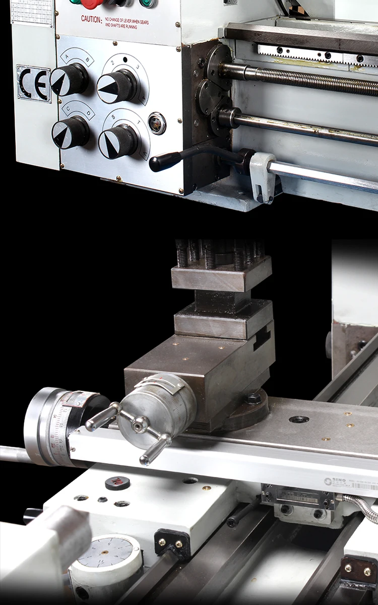 Precision manual lathe machine price CZ1440G-1 torno parallel mechanical metal Lathe Machine spindle bore 52mm