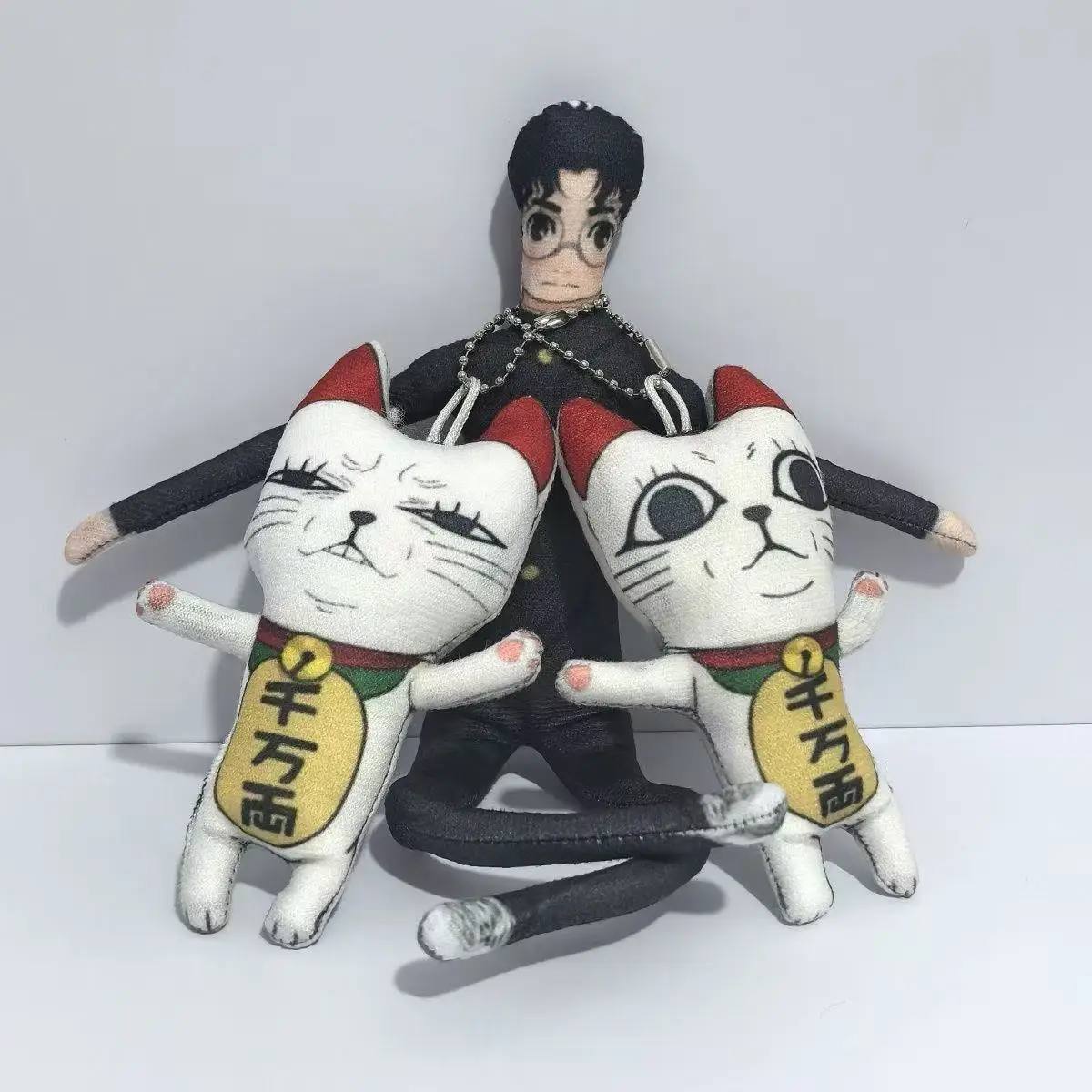 جريئة حفلة أنيمي الأجهزة الطرفية توربو الجدة القط أفخم سلاسل المفاتيح الملتوية مجردة Okarun دمية مضحك مومو القطن ألعاب الدمى الهدايا