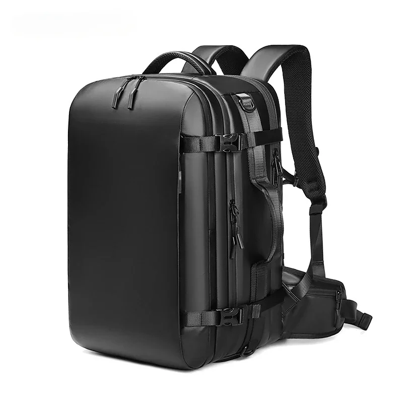 2024 New Men's Business Oversized Travel Backpack, European and American Multi-Functional Computer Bag for Business Trips