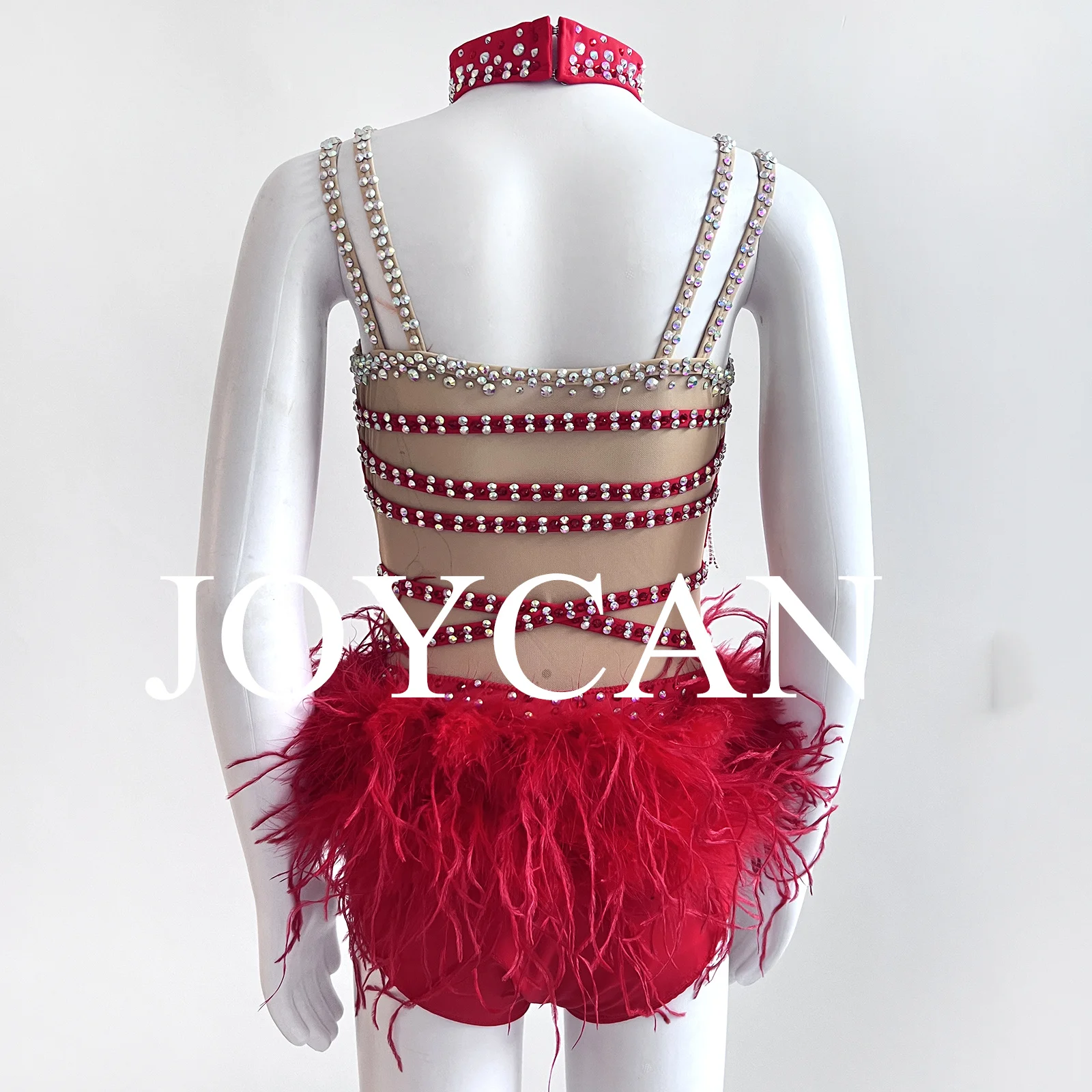 JoyCan فستان رقص غنائي ملابس رقص الجاز القطب ملابس الرقص فتاة أداء التدريب