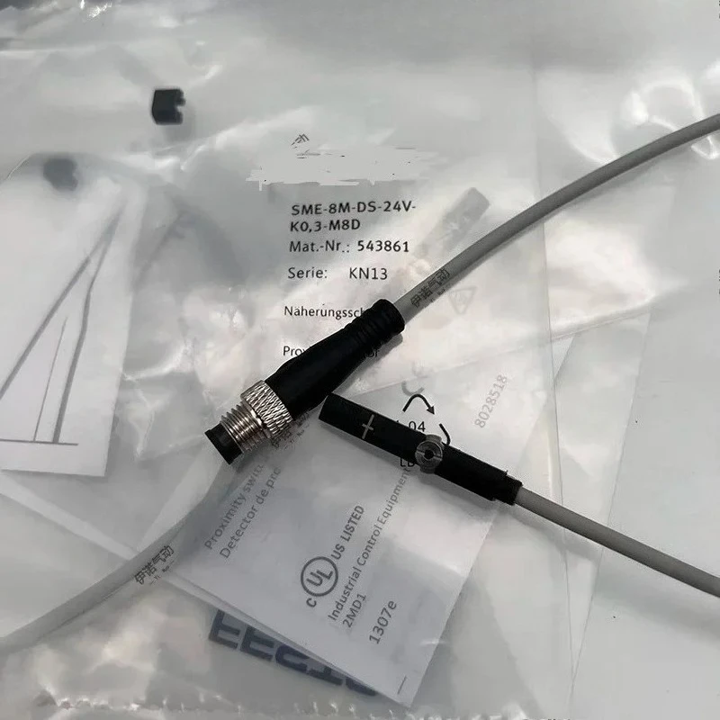 

SME-8M-DS-24V-K-0.3-M8D 543861 FESTO Type Cylinder proximity travel magnetic switch sensor with M8 aviation plug