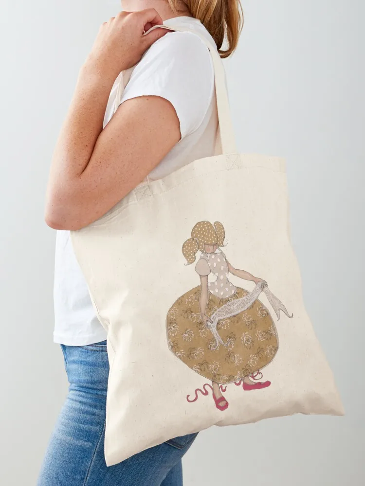 

pink sandals Tote Bag hand bag ladies shopper bags bag luxury women eco folding