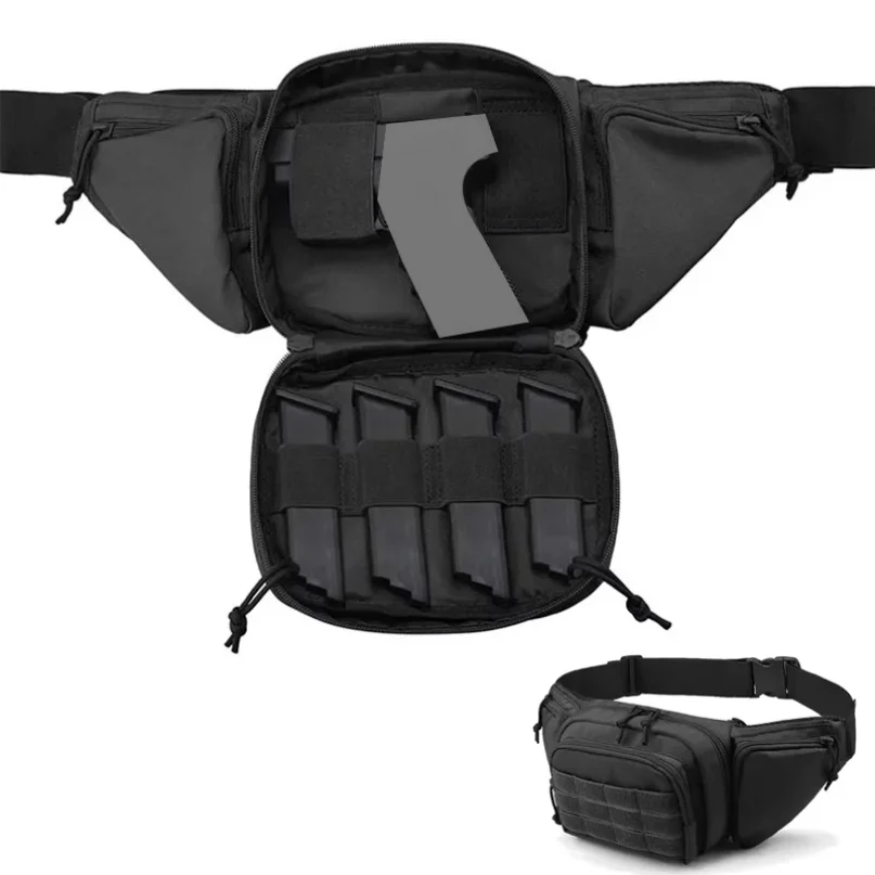 

Outdoor Tactical Waist Bag Holster Chest Combat Camping Sport Hunting Athletic Shoulder Sling Fanny Pack Backpack For Men Bag