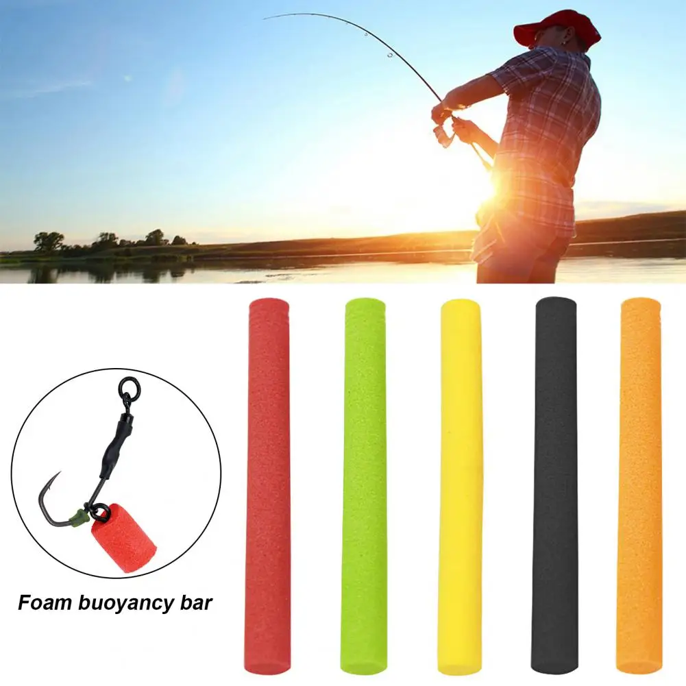 5Pcs High Stability Easy Installation Non-Broken Reusable Foam Rods Cylinder Carp Fishing Foam Sticks Fishing Accessory