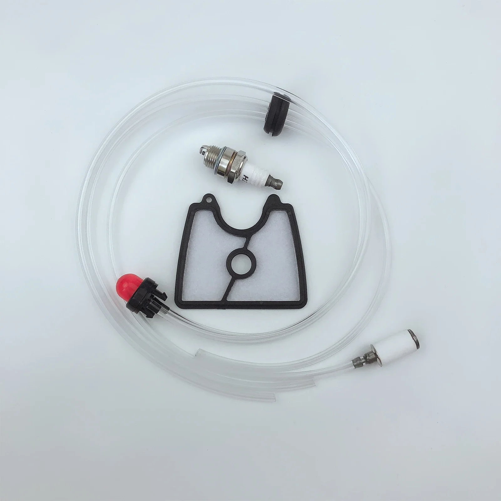 Garden Air Fuel Line Filter Primer Bulb Spark Plug Grommet Kits for Husqvarna 125B 125BX 125BVX Handheld Leaf Blower 581798001