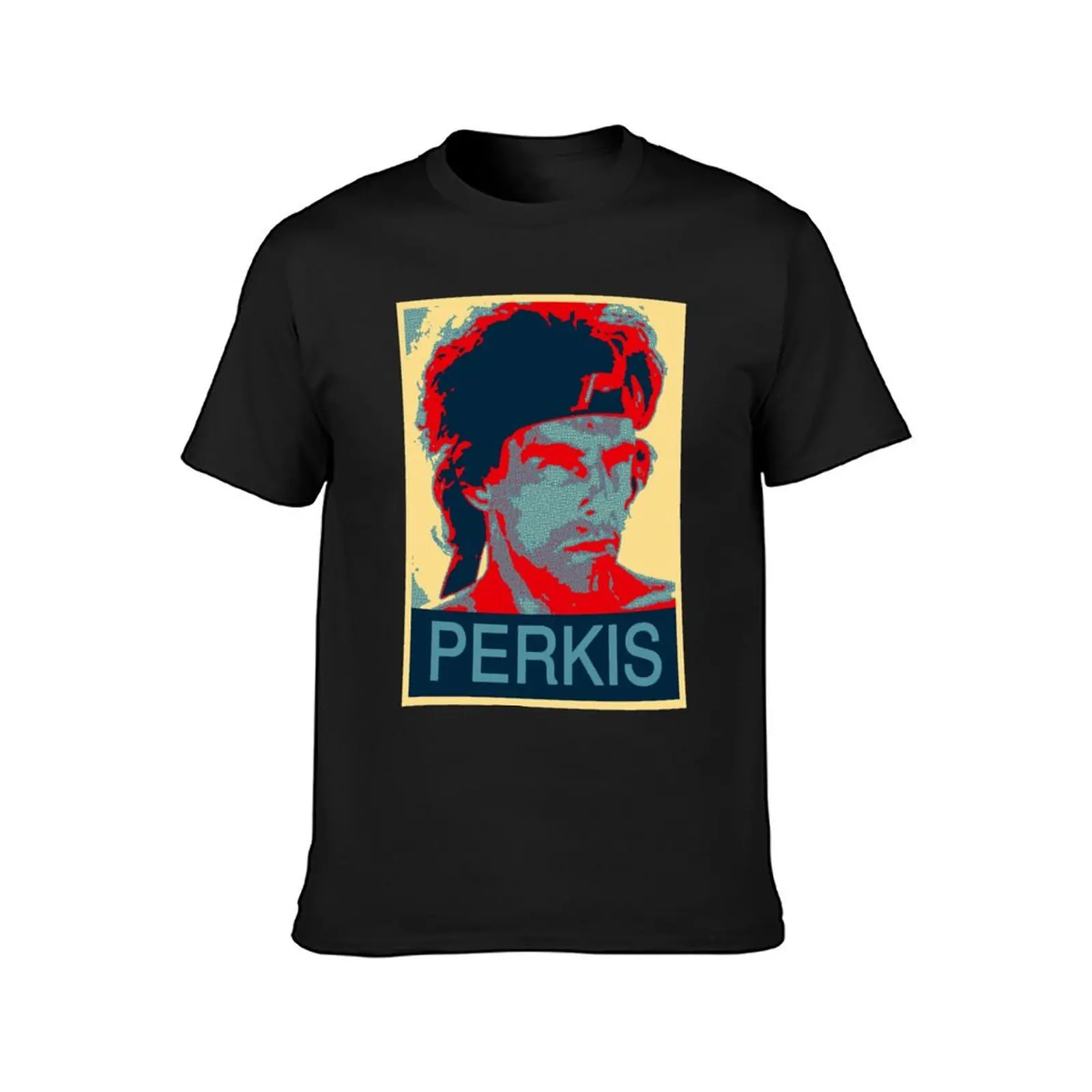 Tony Perkis T-Shirt graphics customizeds blacks T-shirts for men cotton