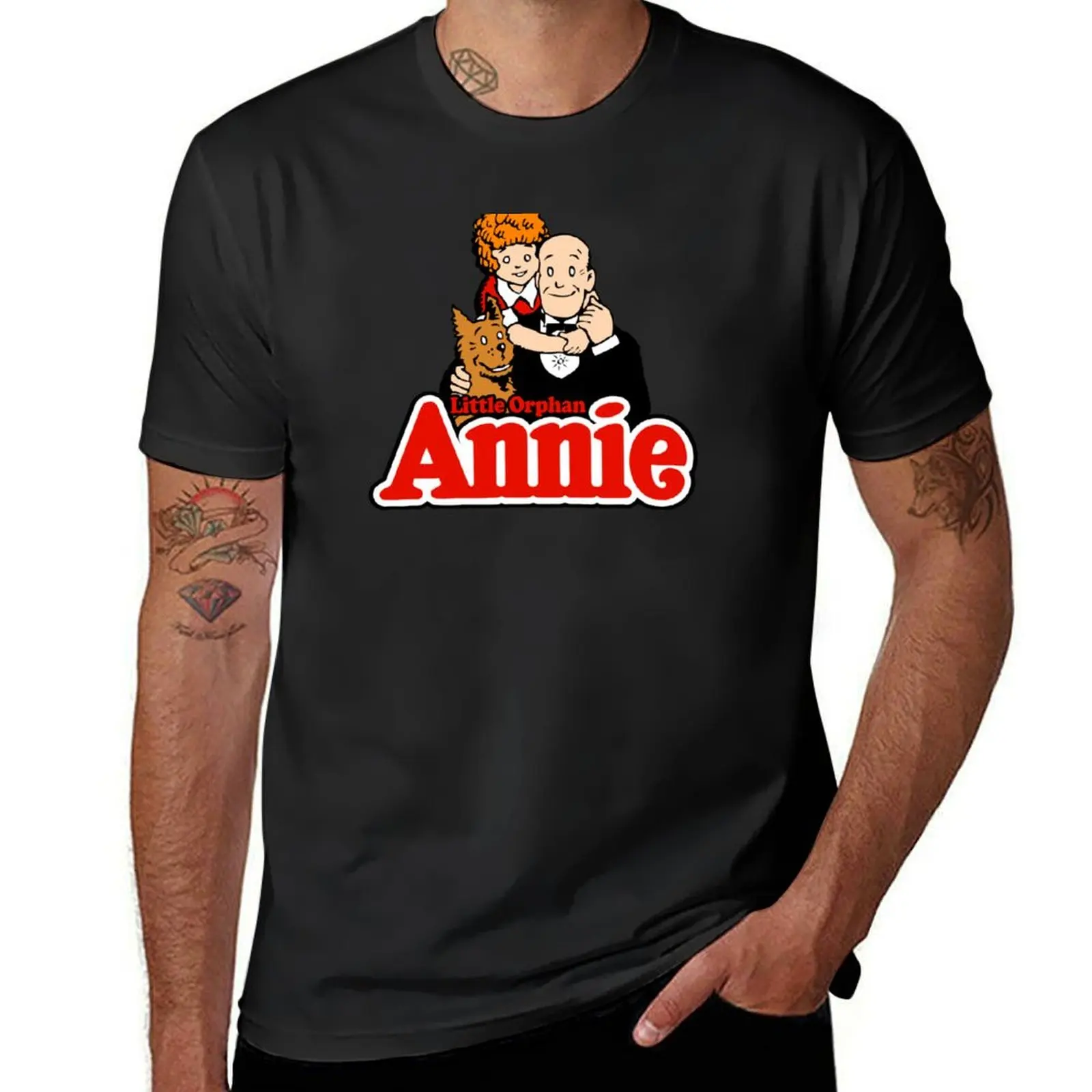 

Little Orphan Annie T-Shirt for a boy blanks big and tall t shirts for men