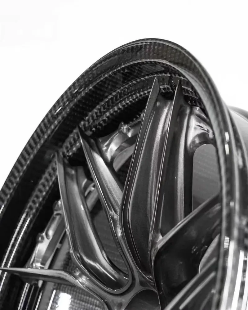 OEM Custom Forged Carbon Fiber Wheel Rim 5x120 5x130 5x127  20 21 22 24  Inch for Banz
