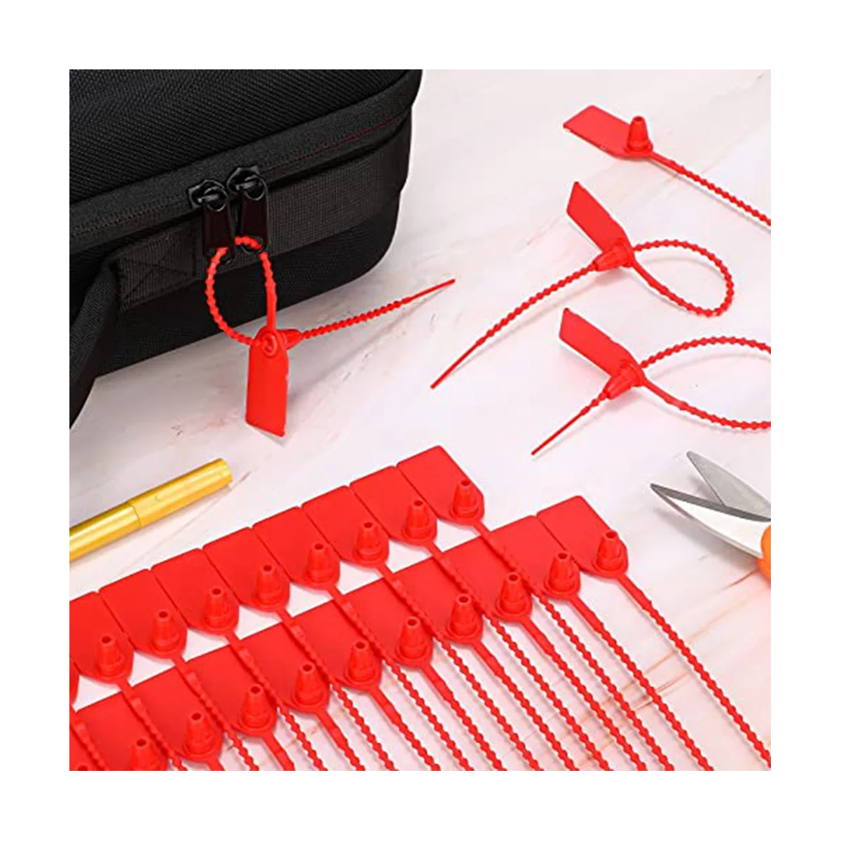 500 шт., пластиковые уплотнители для вскрытия огня, 250 мм