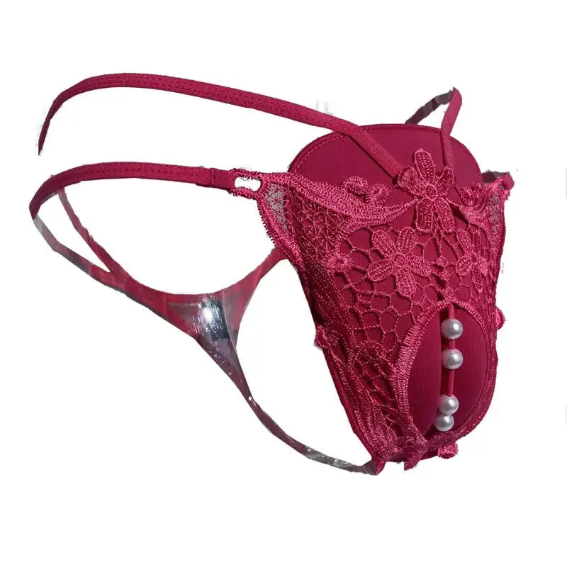 Pearls Camel Toe Control Panty Gaff Tucking Panties Sissy Underwear Crossdresser Transgender T-Back Shemale Drag Queen Thong