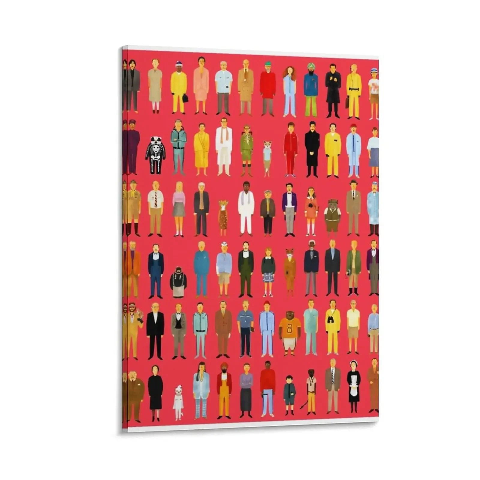 

Wes Anderson Art Show Canvas Painting ornaments for home wall art canvas painting painting