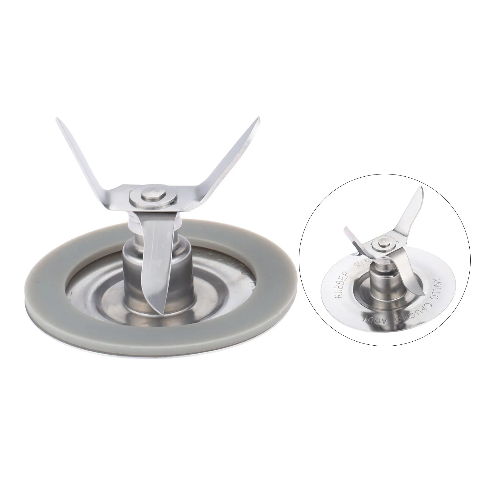 Blender Ice Crushing Blade with Sealing Ring Gasket Fits for Oster Blender ALL METAL DRIVE 4961 Kitchen Blender Parts