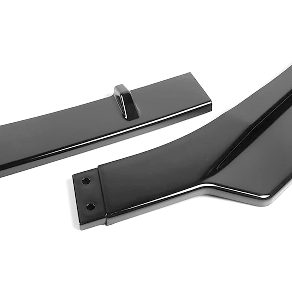 Glänzend schwarzer Auto-Frontstoßstangen-Splitter, Lippendiffusor, Body-Kit, Spoiler-Schutz für Alfa Romeo Giulia 2017 2018 2019 2020 2021 – Detail 4