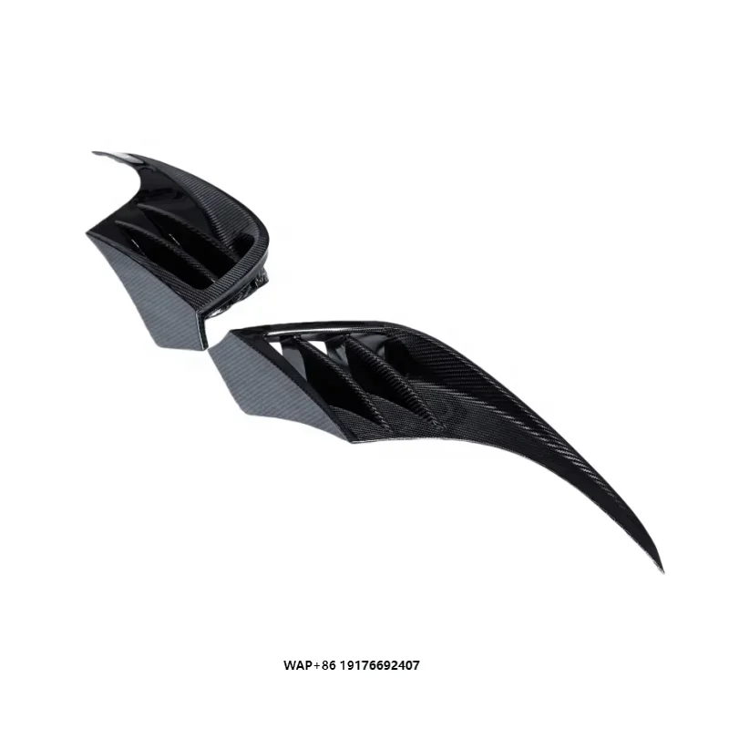 

High Quality PK Style Dry Carbon Fiber Rear Bumper Vent Rear Bumper Trim Body Kit for Lotus Eletre Bodykit