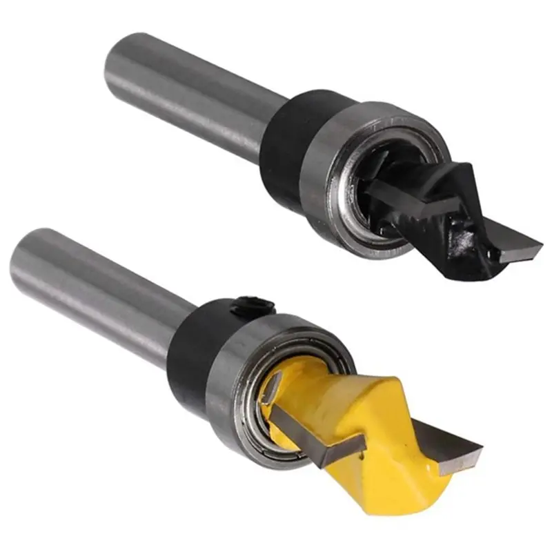 

Фреза для мебельных шкафов A92P с подшипником-направляющей, 2 шт., хвостовик 1/4 дюйма, для соединений типа «ласточкин хвост»