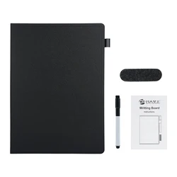 A4 Double Sided Dry Erase Boards Whiteboard Portable Writing Board with Marker & Foam Eraser For Students Home School