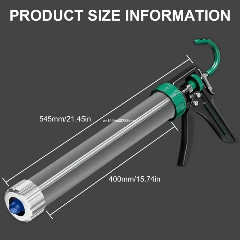 Portable Silicone Caulking Guns Insulating Mastic Sealant Corner Seam Fillings Tool Silicone Caulking Pressure Caulking Guns