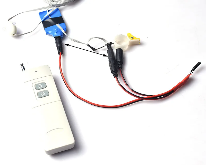 El control remoto luminoso del cometa admite el interruptor de control de luz de la lámpara de parche para abrir automáticamente el universal linha de pipa