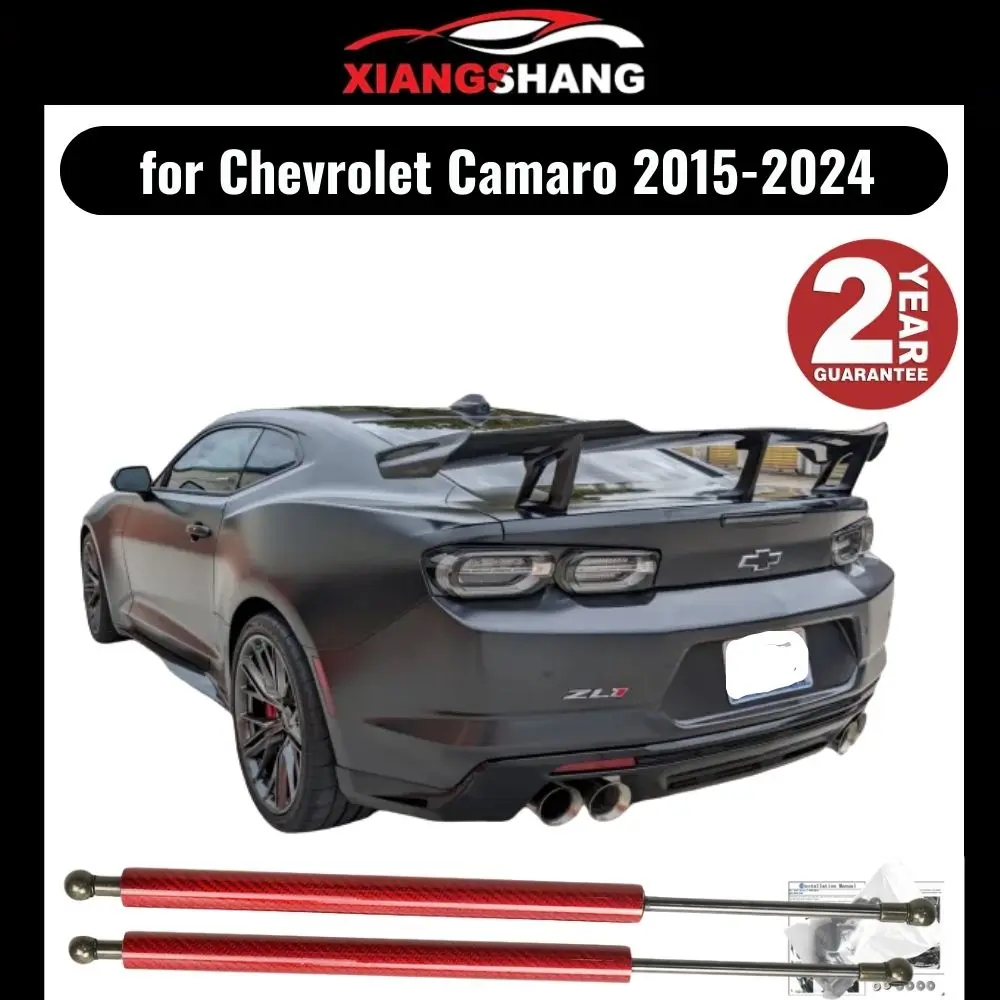 

Lift Supports for Chevrolet Camaro 6th Gen Coupe 2017-2024 tailgate replaced with automatic pop-up Trunk Boot Gas Struts Springs