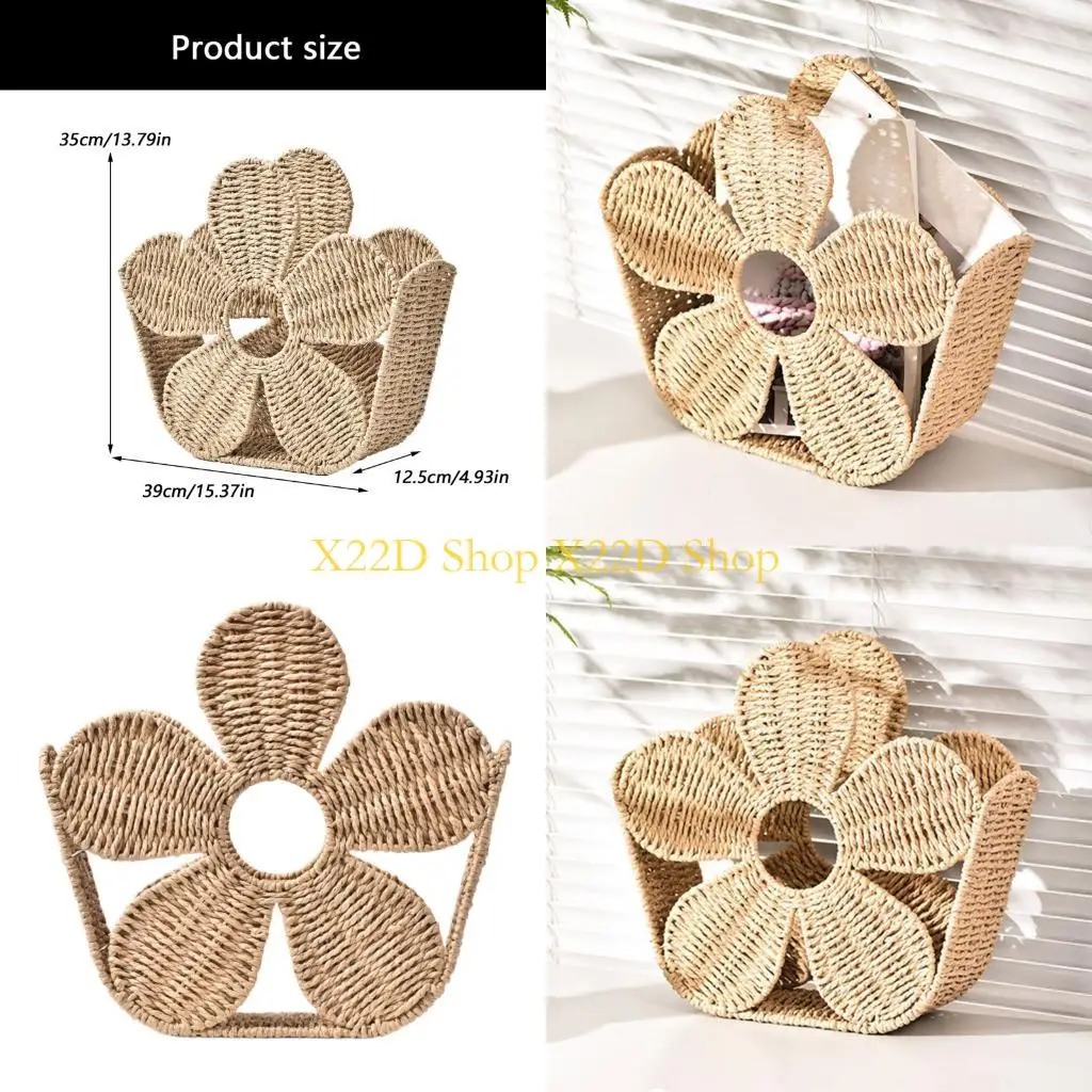

X22D Sustainable Paper Fiber Letter Holder Simple Yet Practical Decorative Storage Unit 39x12.5x35cm Desktop Organizers