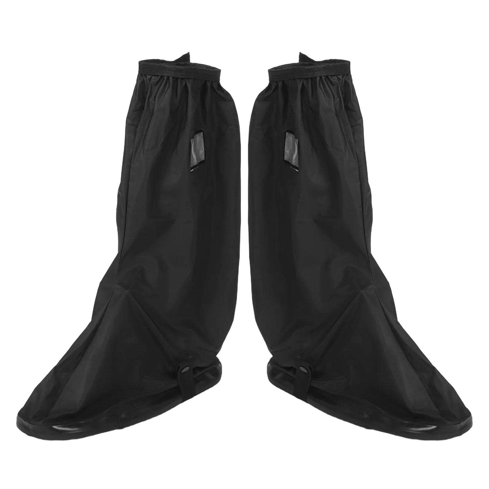 

1Pair Rainproof Shoe Covers Portable Thick Waterproof Boot Covers High Tube Anti-Skid Outdoor Cycling Hiking Overshoes