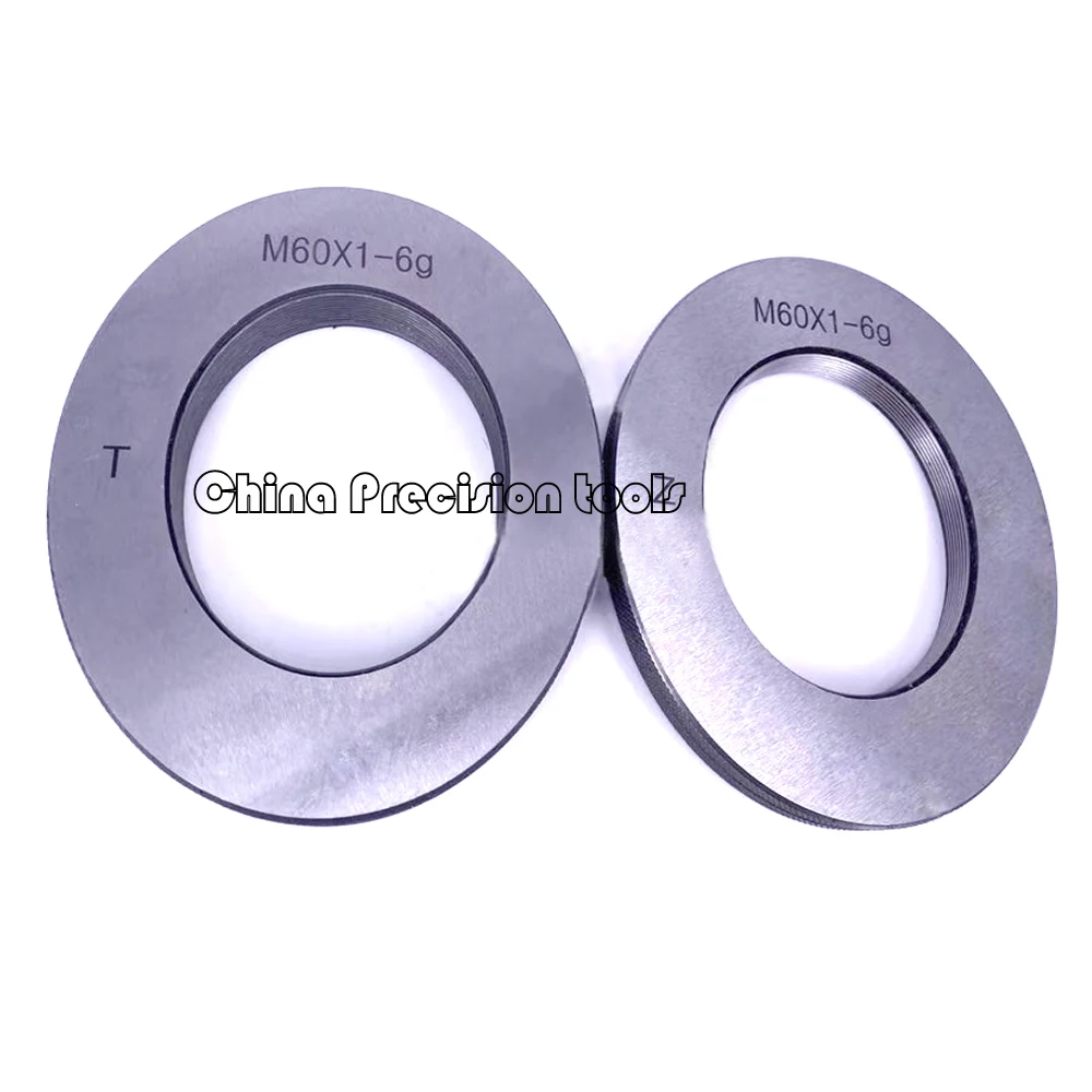 2pcs M59 M60 M61 M62 M63 M64 M65 6g thread ring gauge threads rings gauges set  Fine screw threaded gage go nogo M59X2 M60X1.5