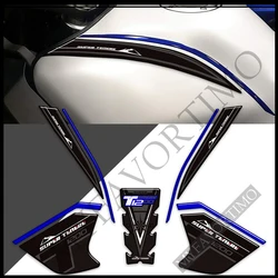 Gas Fuel Oil Kit Knee Fish Stickers Decals Tank Pad For Yamaha Super Tenere XT1200X XT1200ZE XT 1200 Z ZE ES XTZ XTZ1200E