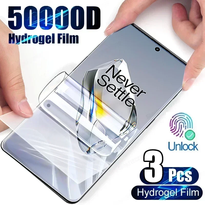 5PCS Hydrogel Film for Oneplus Nord 5 CE 5 3 4 Lite N30 SE N20 N300 5G HD Transparent Screen Protector Soft Film