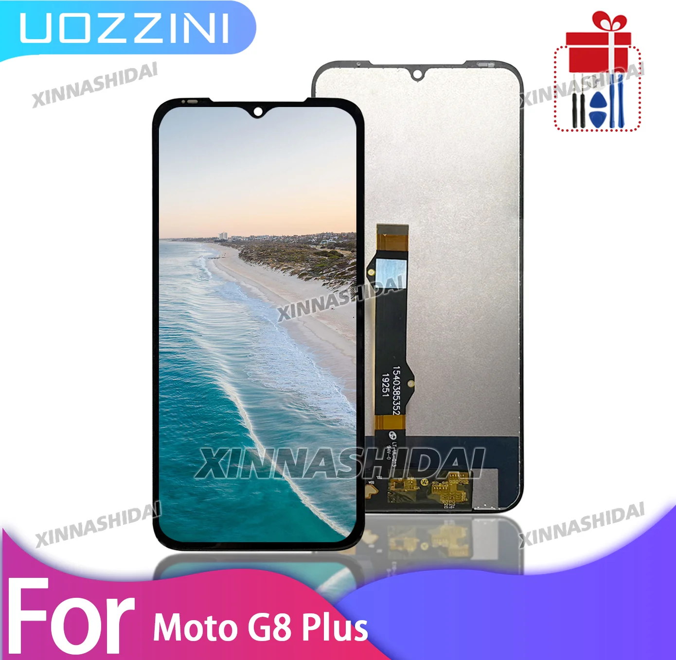 A+++For Motorola Moto G8 Plus LCD Display Touch Screen Assembly Replacement for Moto G8 Plus Display Parts