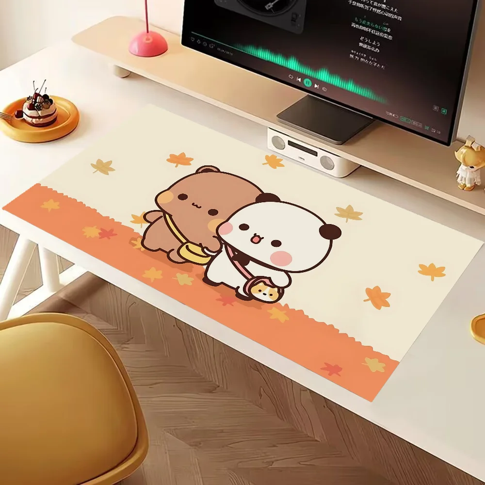 

Yier Bubu Panda Wrist Pad Mouse Gamer Cabinet Keyboard Mat Gaming Laptop Table Pads Deskmat Mausepad Pc Accessories Mousepad Xxl