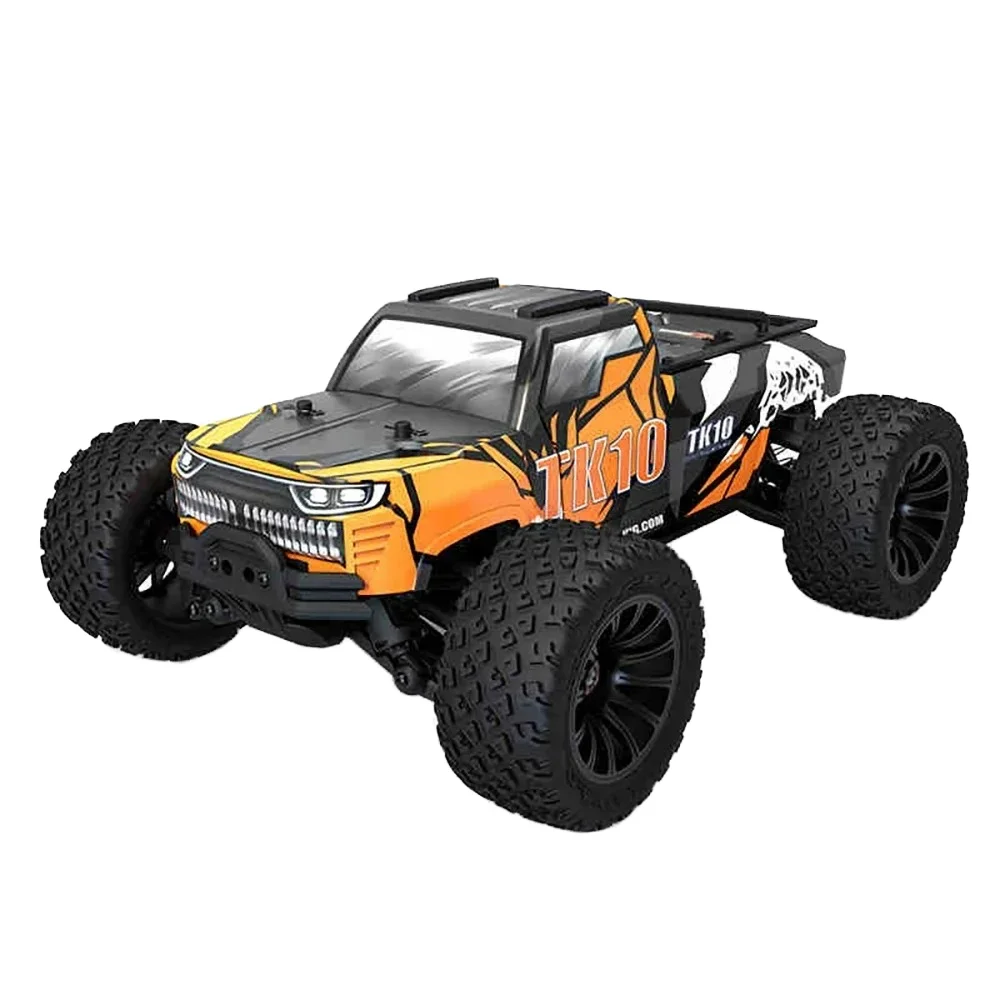 PD RACING PD860 TK10 Coche RC Eléctrico sin Escobillas 1/10 4WD de Alta Velocidad, Camioneta Todoterreno, Control Remoto de 200m, Casi Listo para Usar, Compatible con 3S 4S