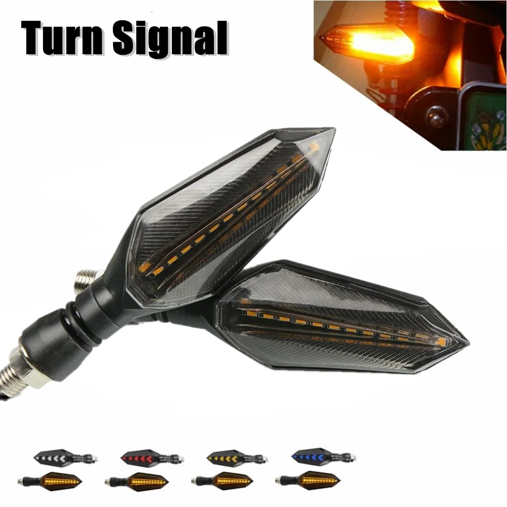 

Universal Motorcycle Turn Signals Flowing Water LED Light Tail Brake Light For SUZUKI RF900R RF 900 R RGV250 VJ21A RV125 RV 200